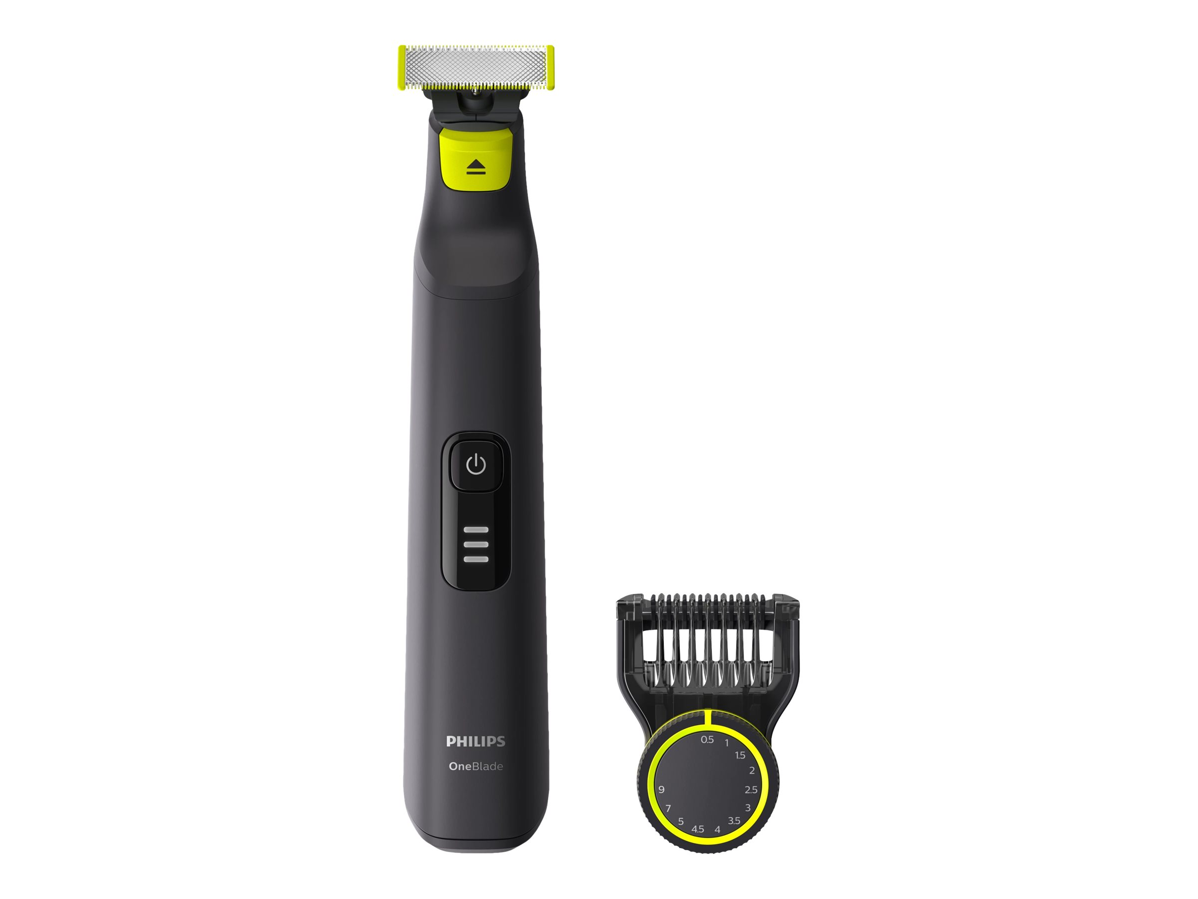 PHILIPS QP6530/15 OneBlade Pro - Rasierer/Bodygroomer (Schwarz/Grün)