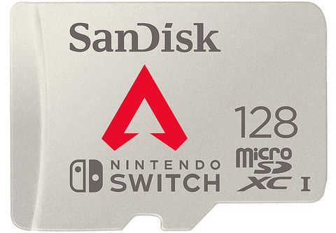 Nintendo MediaMarkt 128 Switch, Apex Silber Speicherkarte GB, Zubehör Nintendo microSDXC™, Switch Legends für SANDISK |