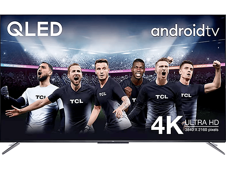 TV QLED 65" TCL 65C715, 4K UHD, AndroidTV, Dolby Atmos, HDR10