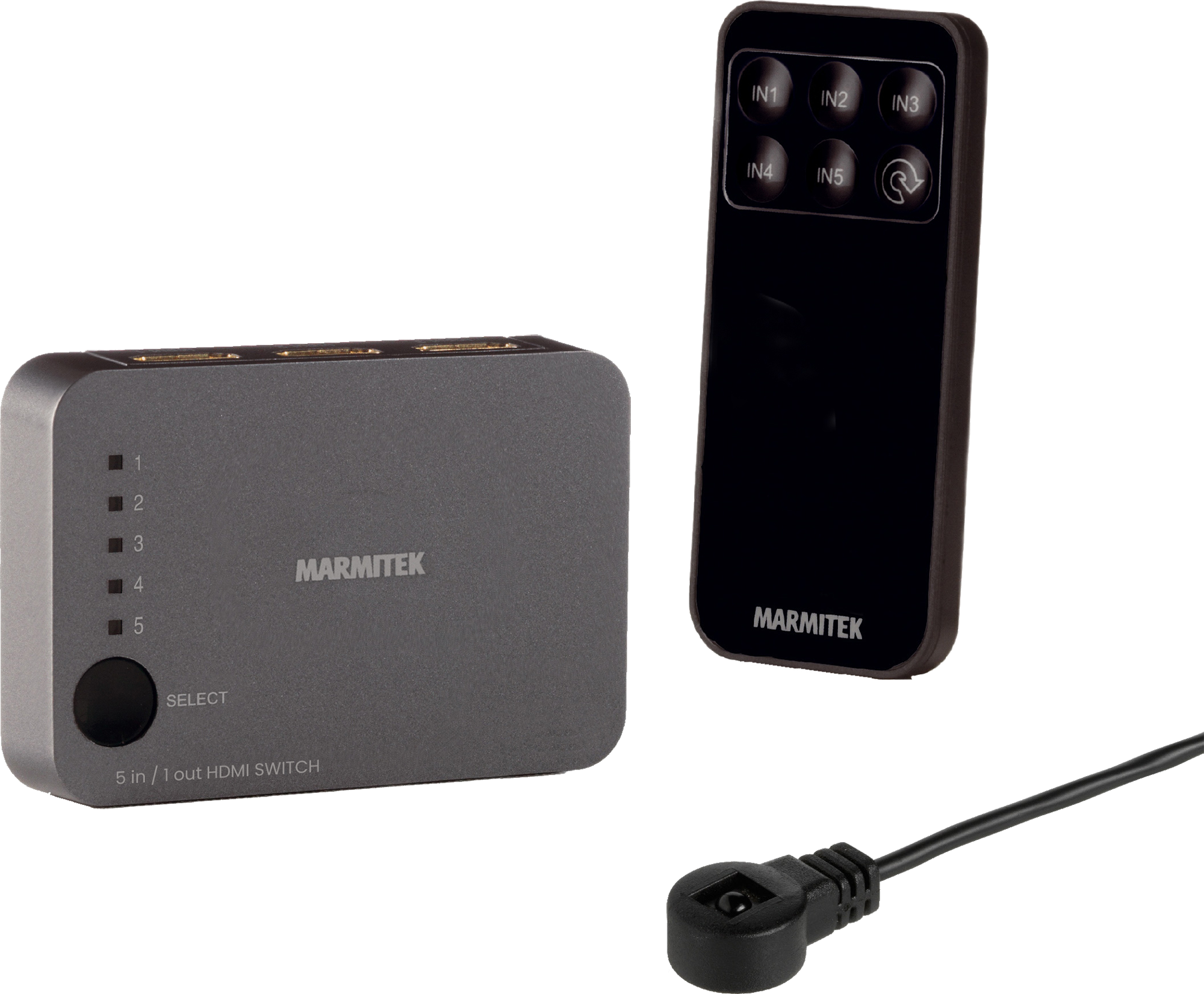 Marmitek Connect 350 Uhd Hdmi-switch afbeelding