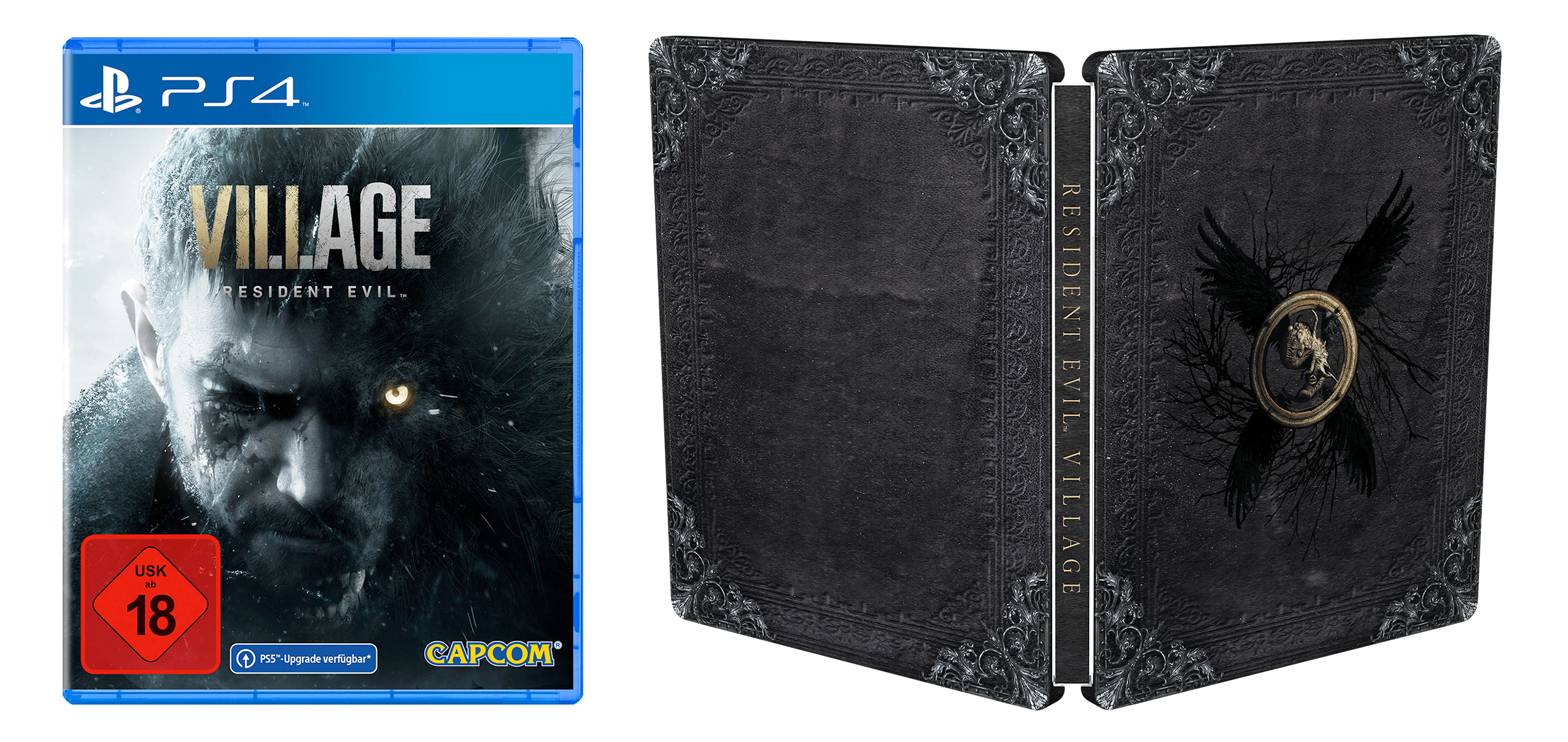 Resident Evil Village (Teil 8) (inklusive Steelbook) - NUR ONLINE - [PlayStation 4]