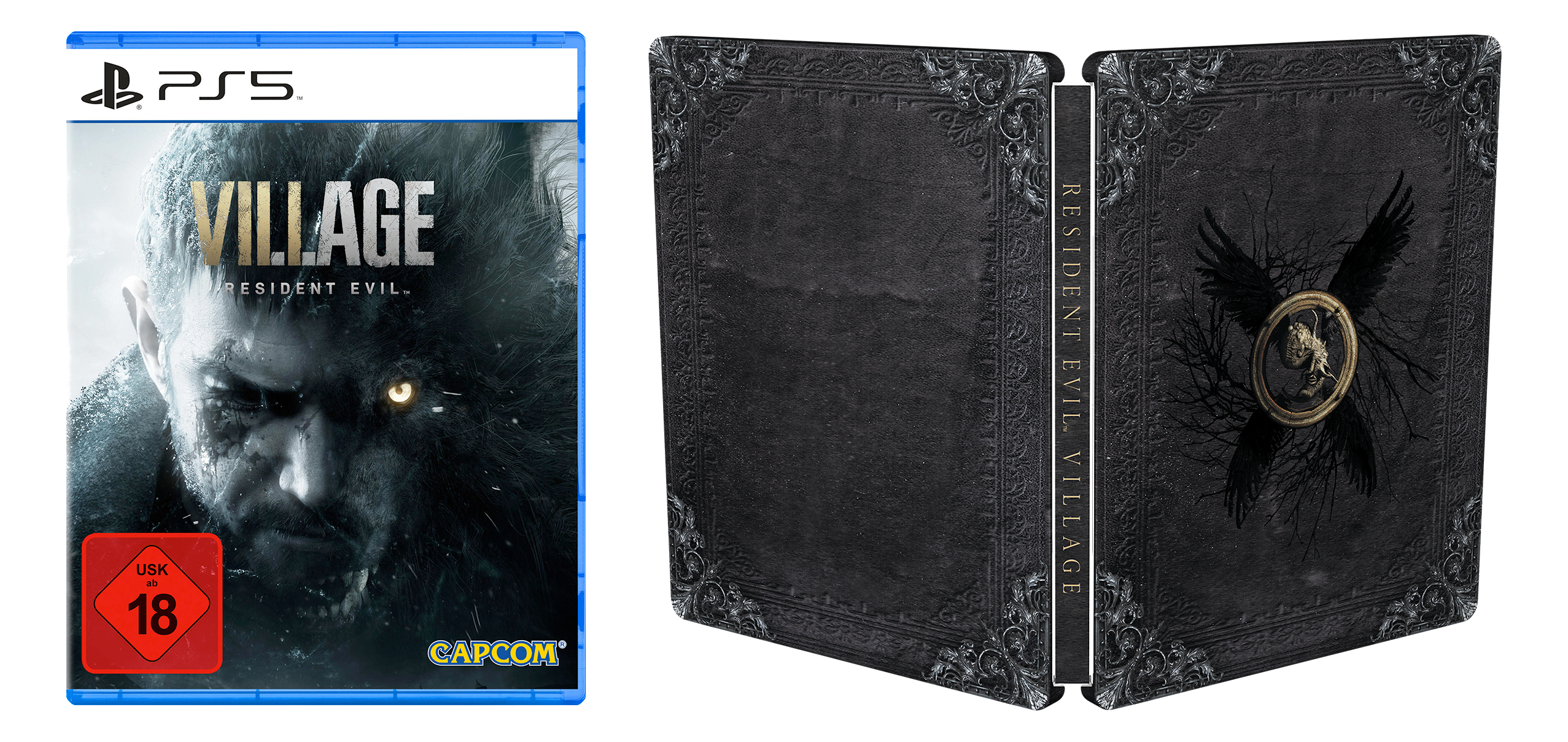 Resident Evil Village (Teil 8) (inklusive Steelbook) - NUR ONLINE - [PlayStation 5]
