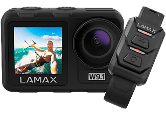 LAMAX LMXW91 W9.1 sportkamera + tartalék akkumulátor