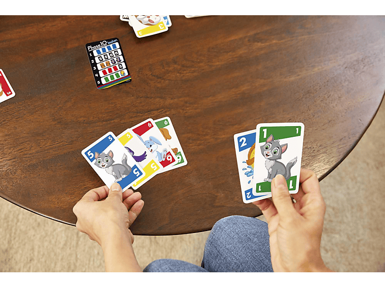 Thumbnail - MATTEL GAMES Phase 10 Junior Kartenspiel Mehrfarbig