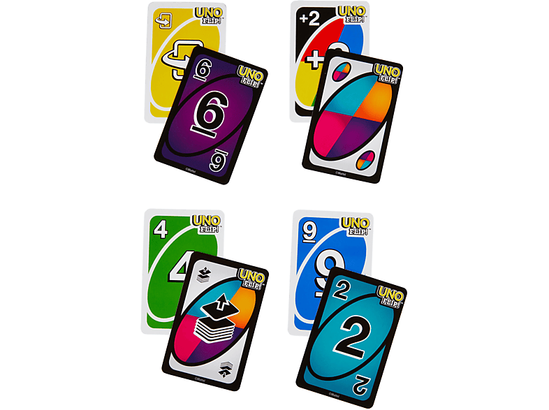 Thumbnail - MATTEL GAMES UNO Flip Kartenspiel Mehrfarbig