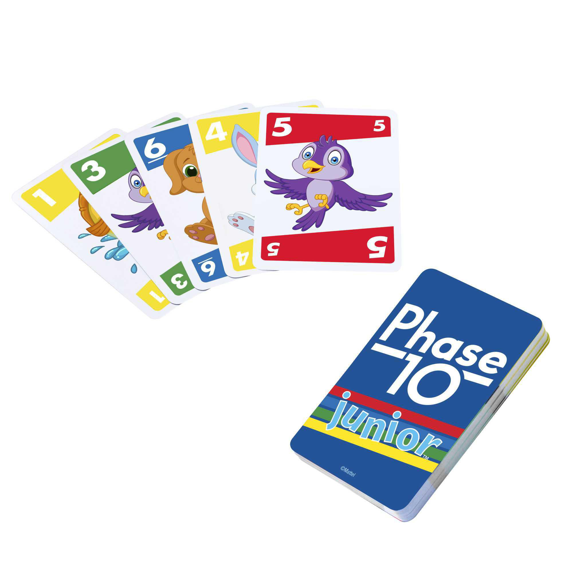 MATTEL GAMES Phase Kartenspiel Junior Mehrfarbig 10