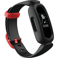 MediaMarkt Fitbit Ace 3 Zwart / Rood aanbieding