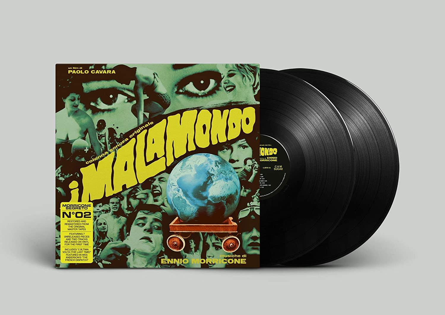 Hanglemez album borítója. A borítón arcok kollázsa látható, az album címe pedig "Malamondo".