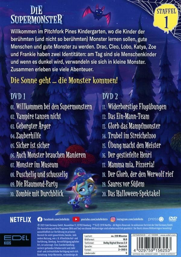 Die Supermonster Staffel 1 DVD