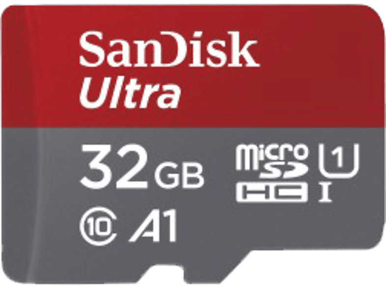 SANDISK microSD Ultra® Android memóriakártya 32GB C10 A1 USH-I 120MB/s (186503)