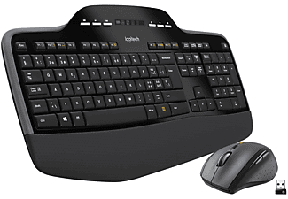 LOGITECH MK710 WLESS DESKTOP CH-LAYOUT - Tastatur & Maus (Schwarz)