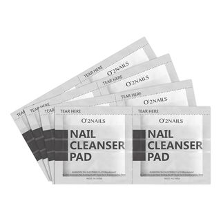 TRISA 1617.9808 O'2 Nail Cleanser Pads Box 100pcs - Pad di rimozione (Bianco)