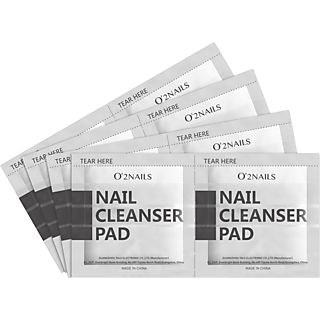 TRISA 1617.9808 O'2 Nail Cleanser Pads Box 100pcs - Pad di rimozione (Bianco)