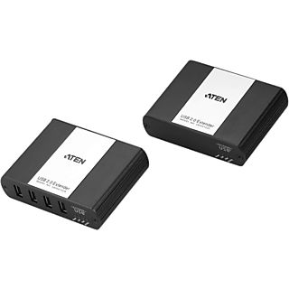 ATEN UEH4102 - USB Extender, Cat-5, 480 Mbps, Schwarz