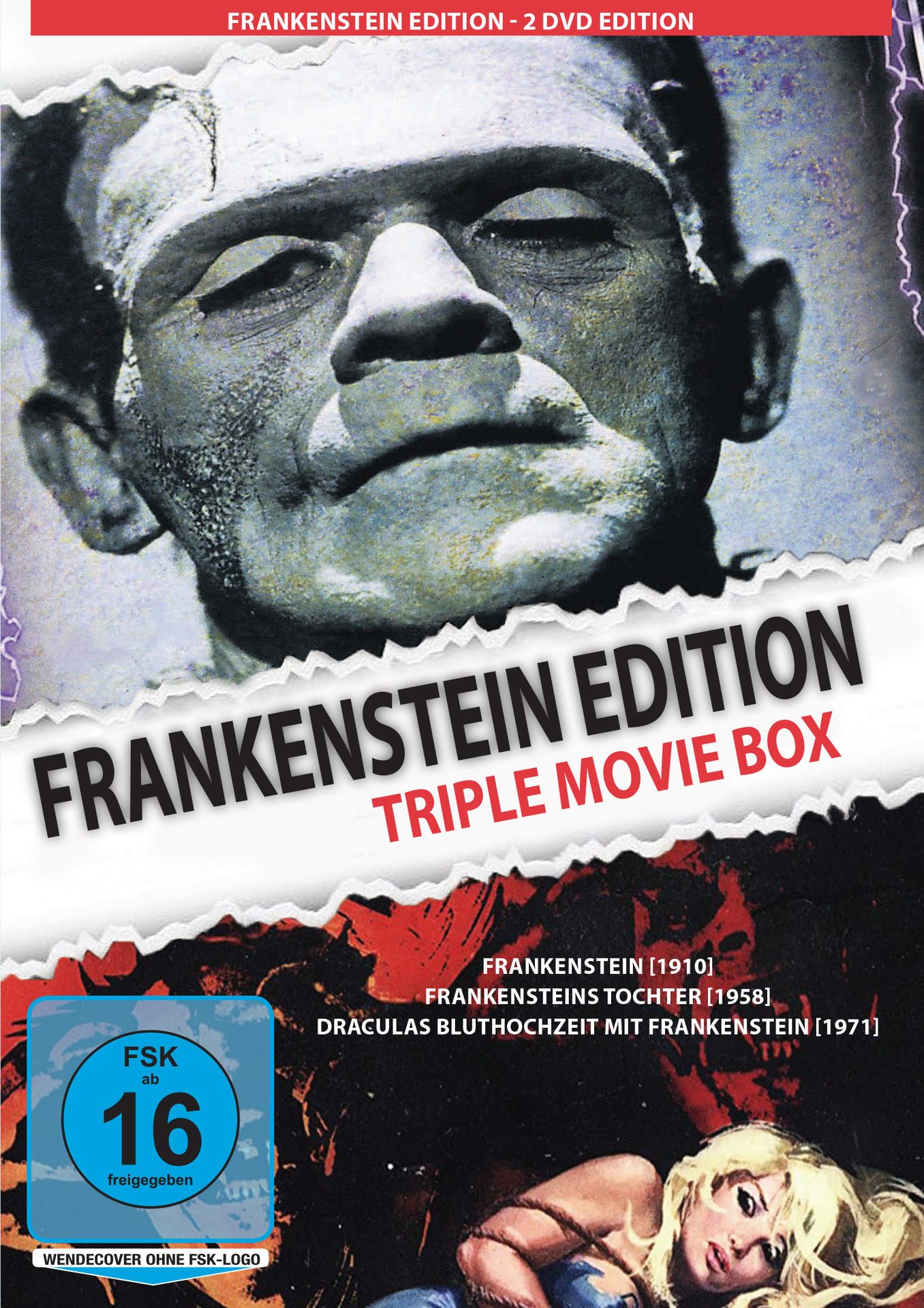 (TRIPLE EDITION FRANKENSTEIN MOVIE BOX) DVD
