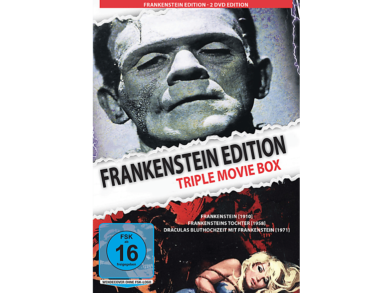 (TRIPLE EDITION FRANKENSTEIN MOVIE BOX) DVD