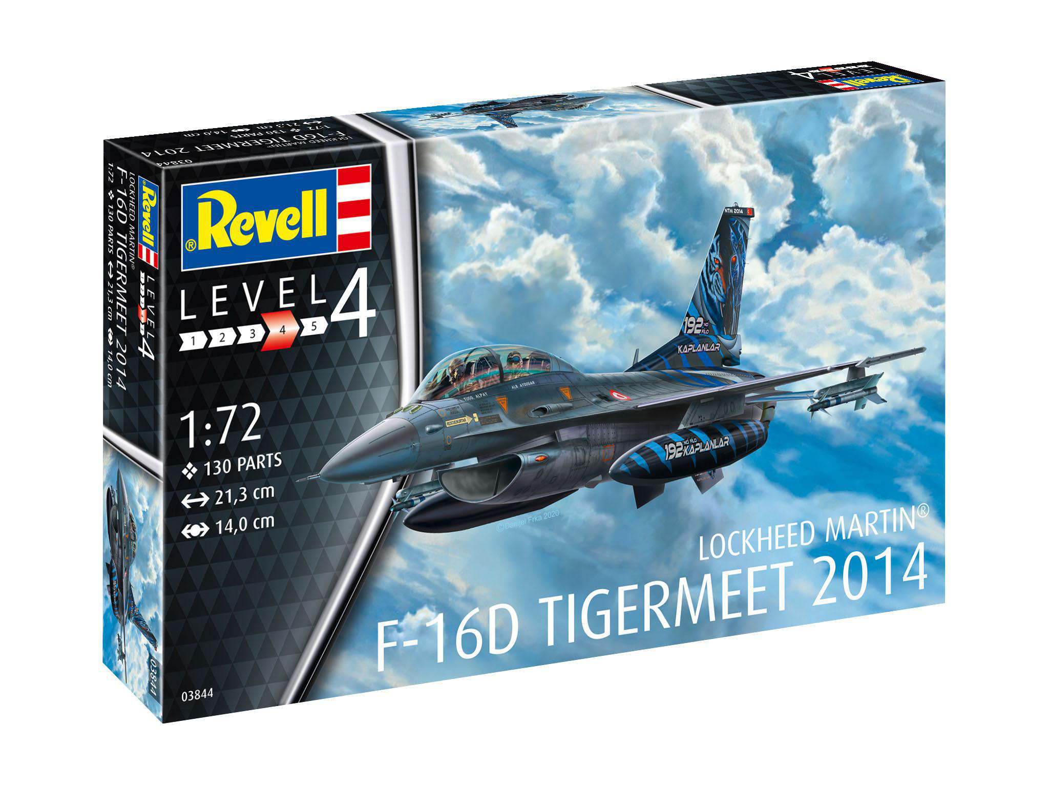 REVELL F-16D Fighting Mehrfarbig Falcon Modellbausatz