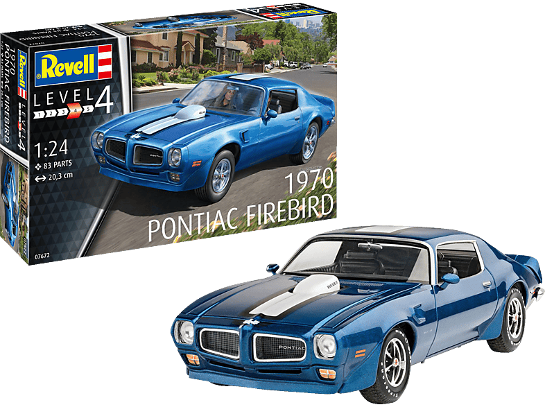 REVELL 1970 Pontiac Firebird Modellbausatz, Mehrfarbig