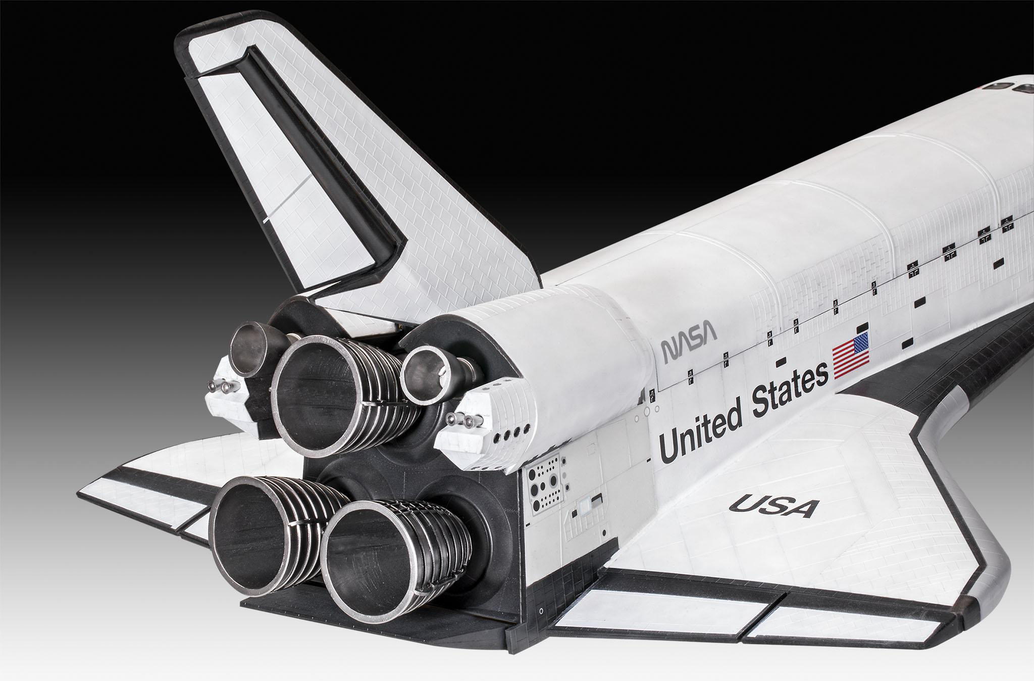 REVELL Geschenkset Space Shuttle, Anniversary 40th. Modellbausatz, Mehrfarbig