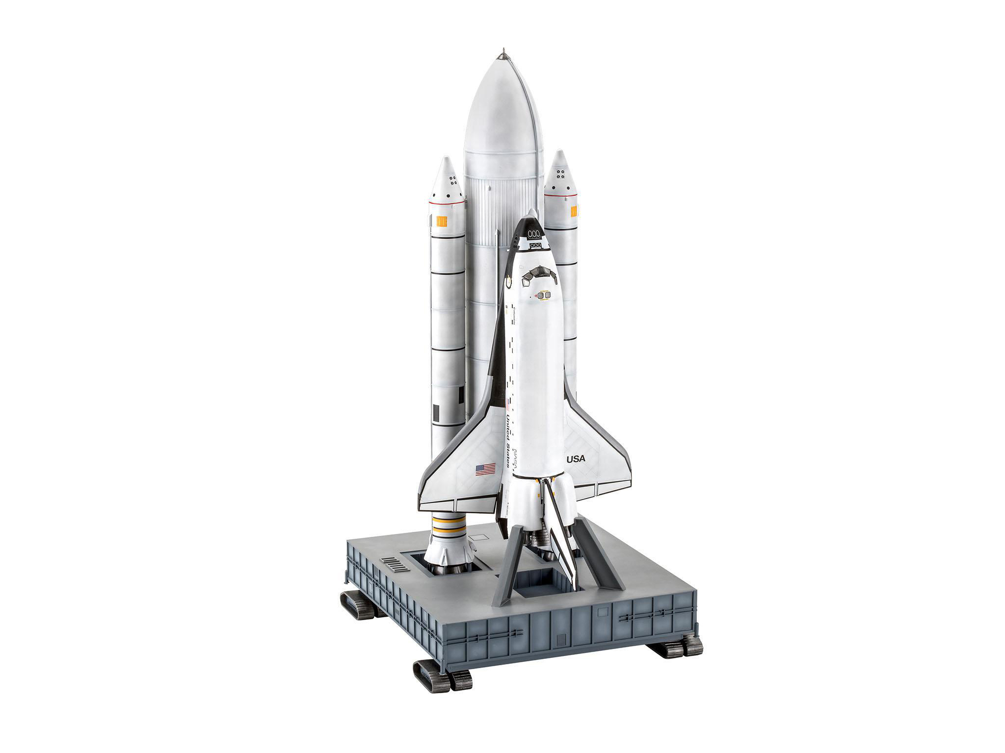 REVELL Geschenkset Space Shuttle& 40th. Booster Mehrfarbig Rockets, Modellbausatz