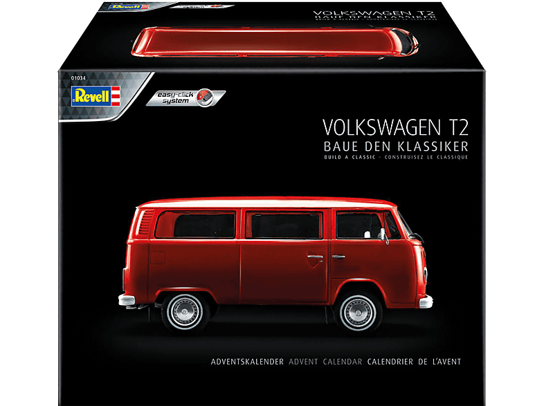 Thumbnail - REVELL 01034 VW T2 Bus 2021 Modellbausatz, Rot