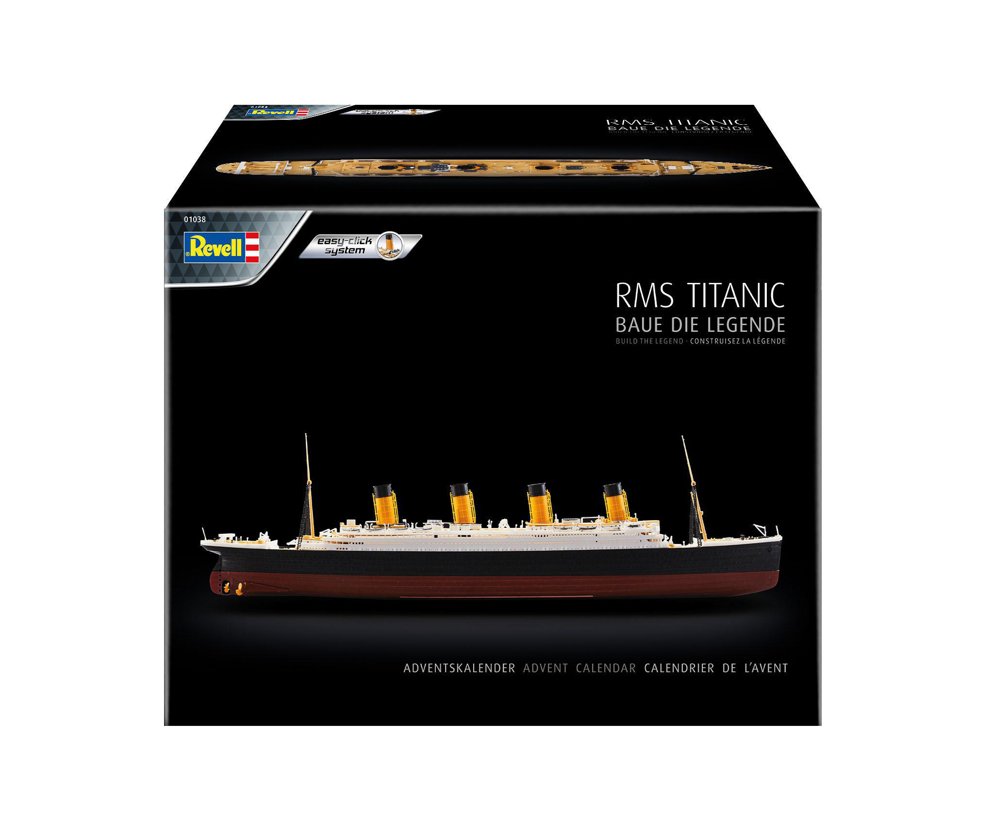 Modellbausatz, 01038 Mehrfarbig RMS 2021 REVELL Titanic