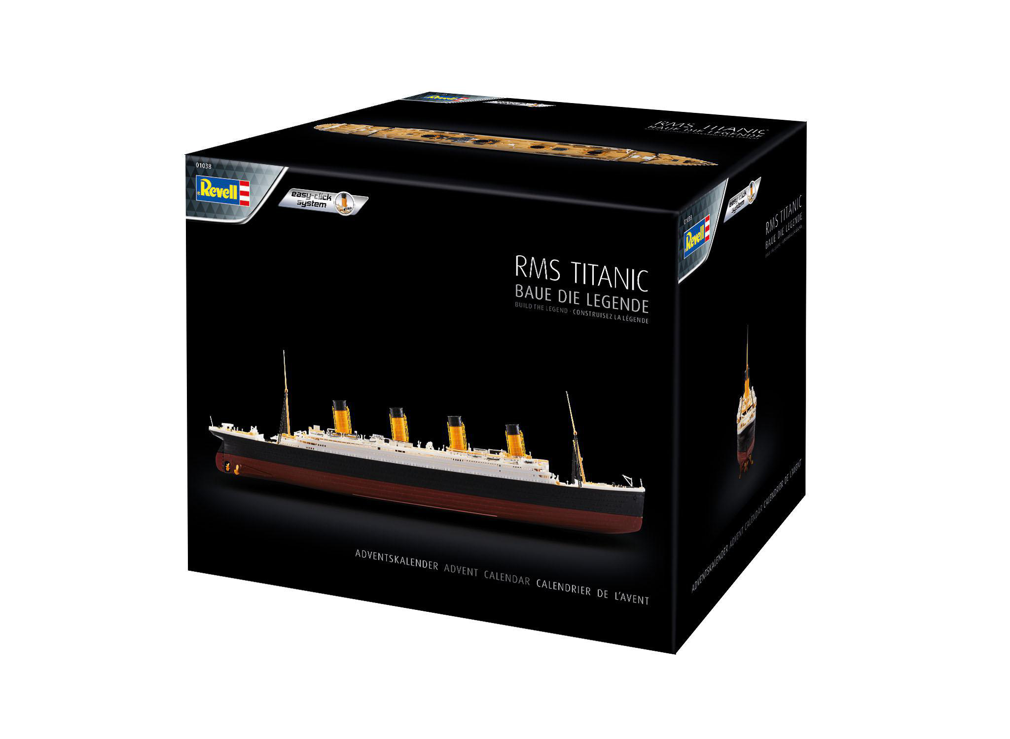 REVELL 01038 Modellbausatz, Titanic 2021 RMS Mehrfarbig
