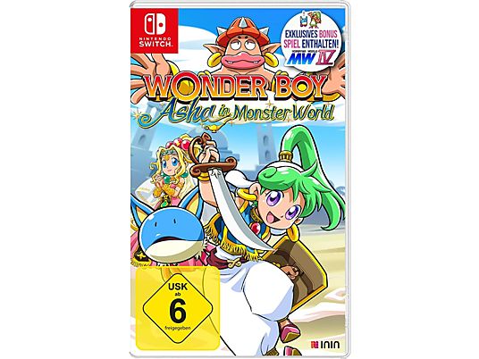 Wonder Boy: Asha in Monster World - Nintendo Switch - Tedesco