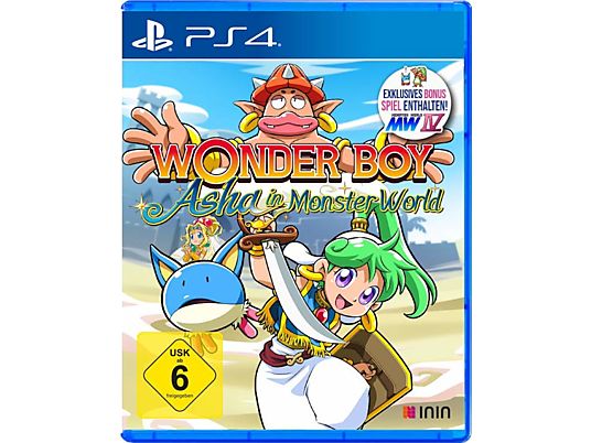 Wonder Boy: Asha in Monster World - PlayStation 4 - Tedesco