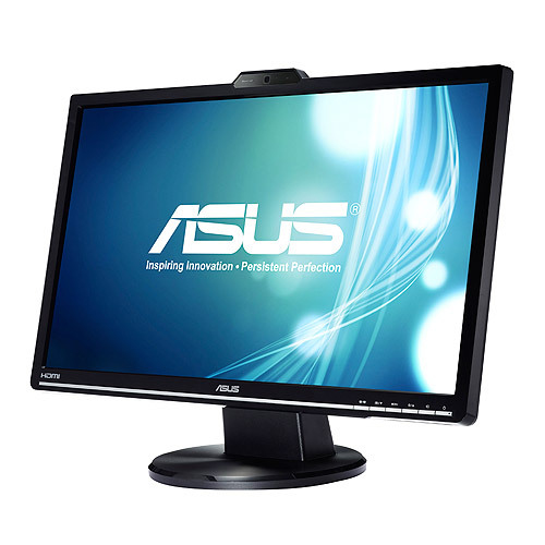 Monitor - Asus VK248H, 24, FullHD, LED, HDMI, Webcam 1 MP, Negro