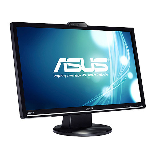 Monitor - Asus VK248H, 24, FullHD, LED, HDMI, Webcam 1 MP, Negro