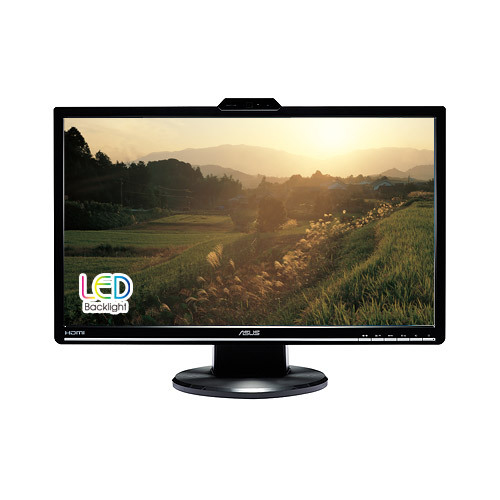 Monitor - Asus VK248H, 24, FullHD, LED, HDMI, Webcam 1 MP, Negro