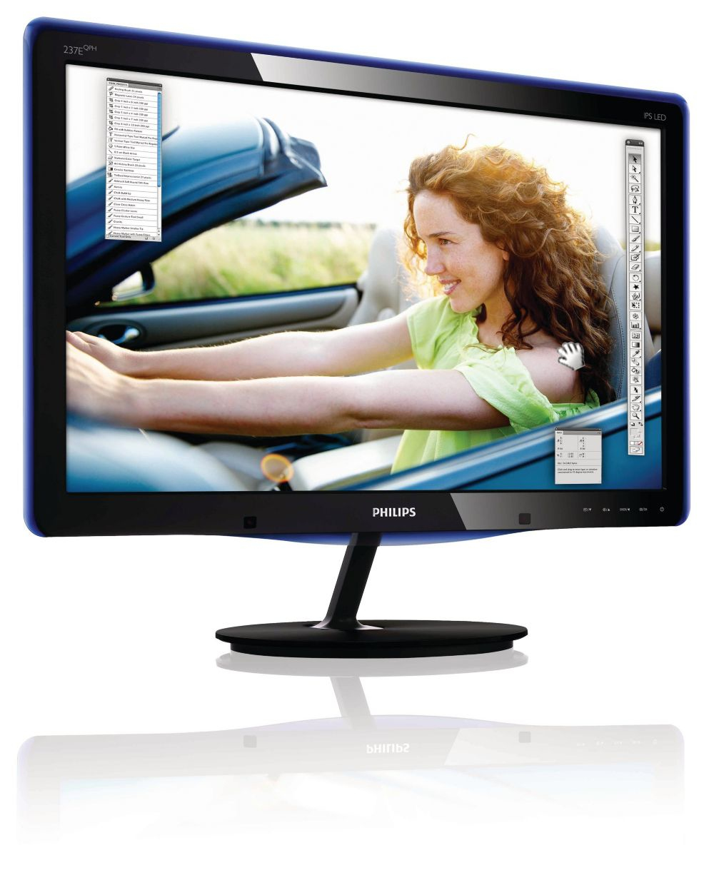 Monitor - Philips 237E3QPHSU 16:9 FullHD, IPS, 2 x HDMI