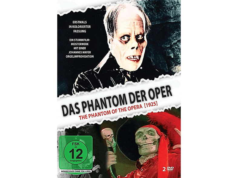 Das DVD in - Oper der kolorierter Phantom erstmals Fassung