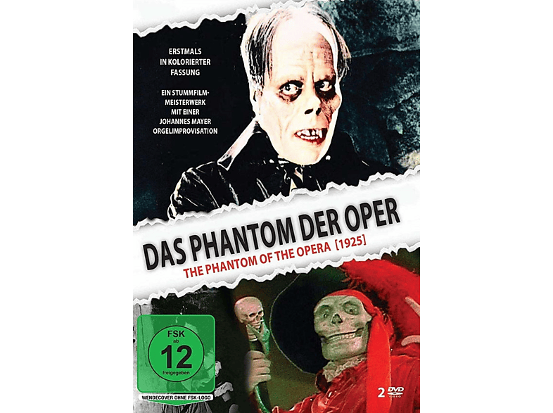 Das Phantom der Oper - erstmals in kolorierter Fassung DVD (FSK: 12)