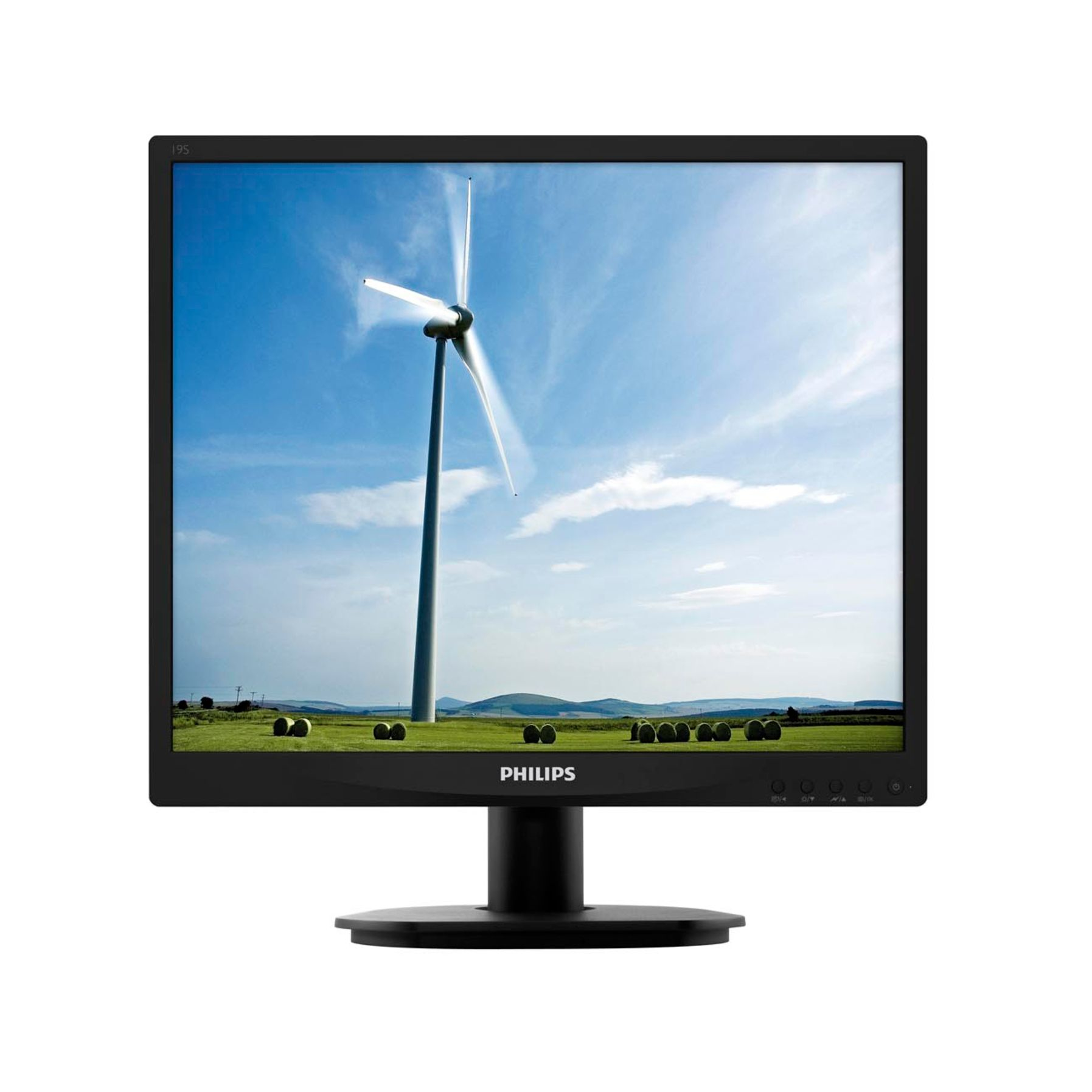 PHILIPS 19S4LSB5.62 19 İnç 42 cm 5 ms LED Monitör Siyah Kare