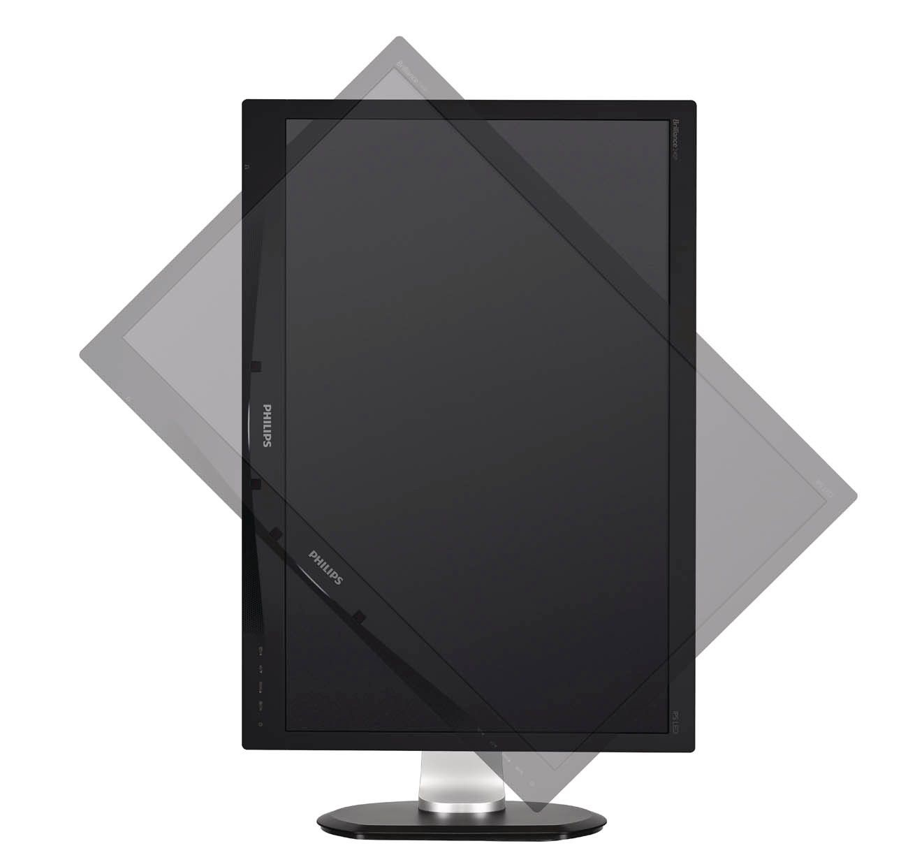 PHILIPS 240P4QPYEB/00 24 inç W LED (DVI+DP+4 x USB+VGA) Full HD IPS LCD Monitör