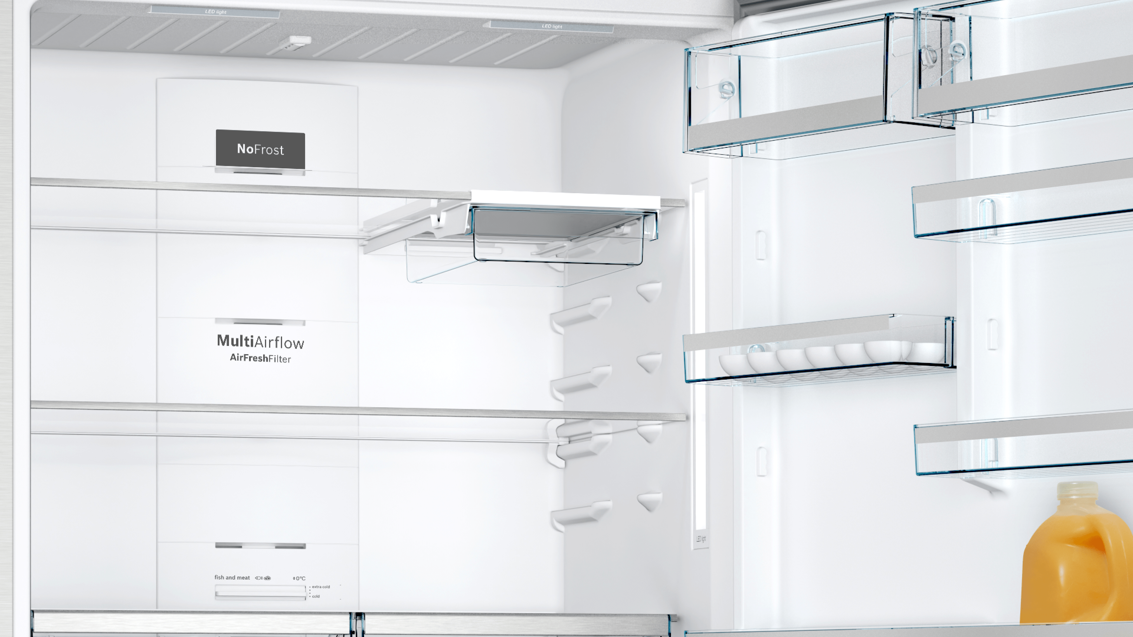 BOSCH KGB86AIF0N F Enerji Sınıfı 631L No Frost Buzdolabı Inox