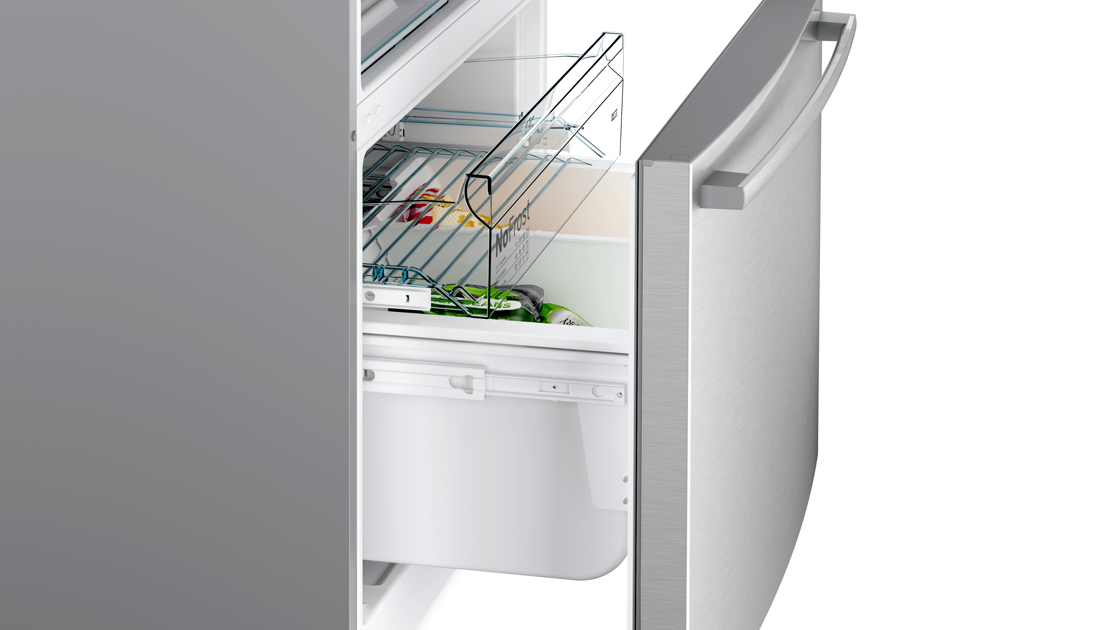 BOSCH KGB86AIF0N F Enerji Sınıfı 631L No Frost Buzdolabı Inox