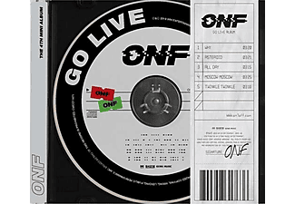 ONF - Go Live (CD + könyv)