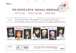 ONF - We Must Love Signal Message (CD + könyv)