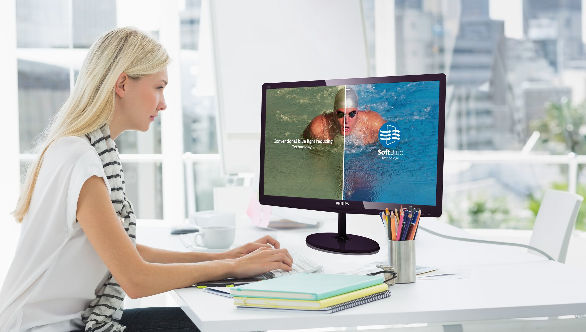 PHILIPS 277E6EDAD-00 27 inç 5ms SoftBlue Teknolojili Full HD LCD Monitör