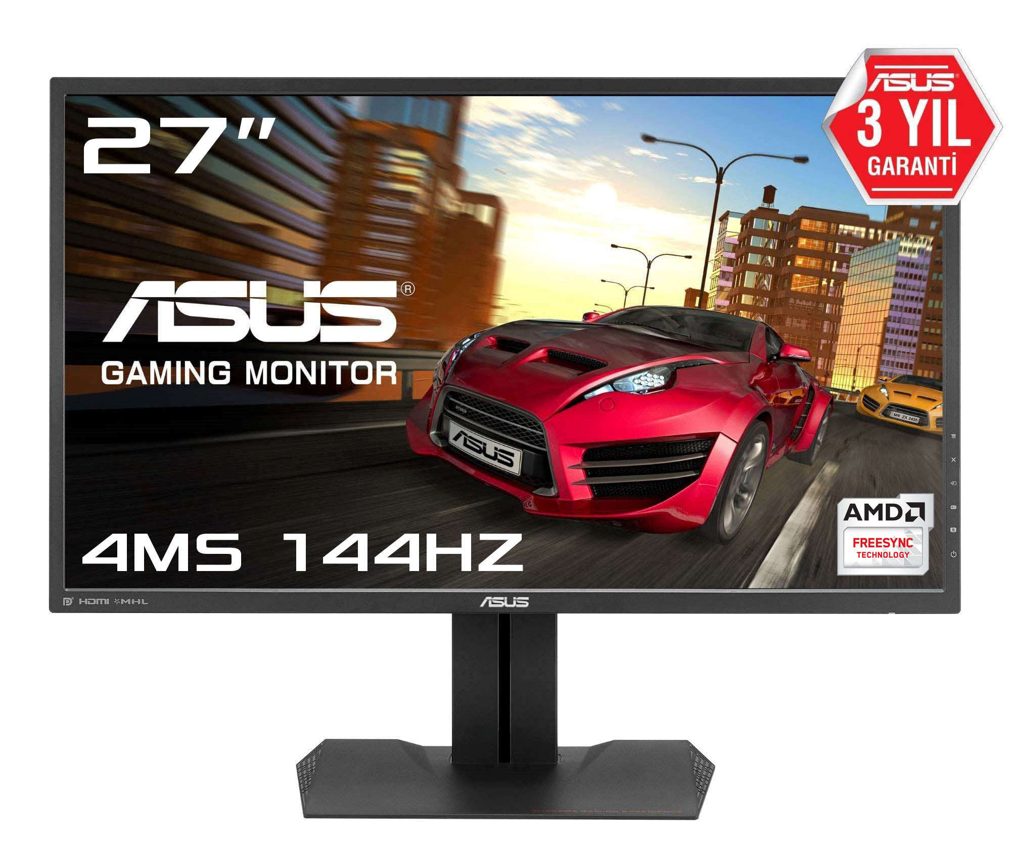 ASUS MG279Q 27 inç WQHD HDMI/DP IPS Gaming LED Monitör