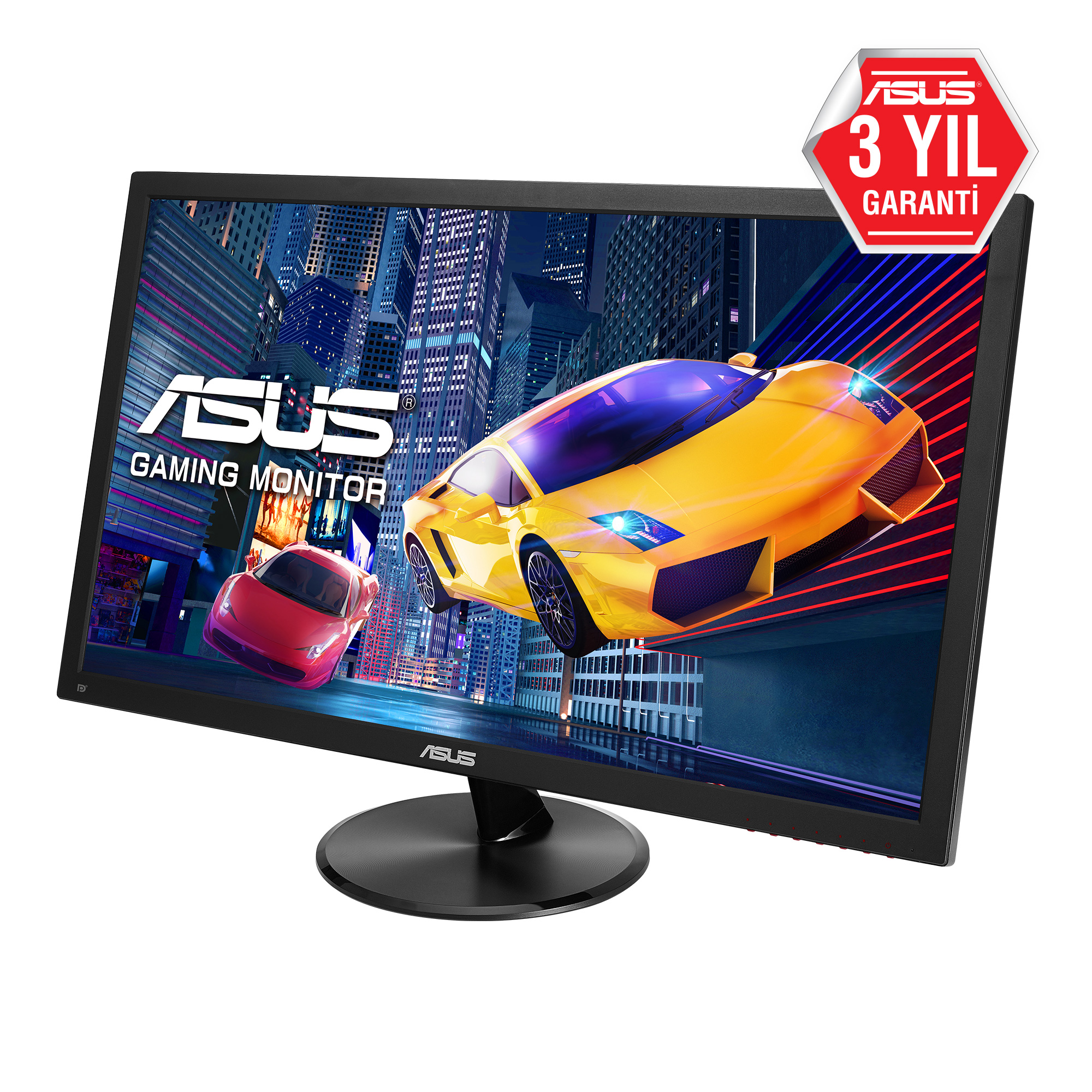 ASUS VP248QG 24" FullHD 1ms 75hz HDMI DSub DP MM VESA Pivot Gaming LED Monitör