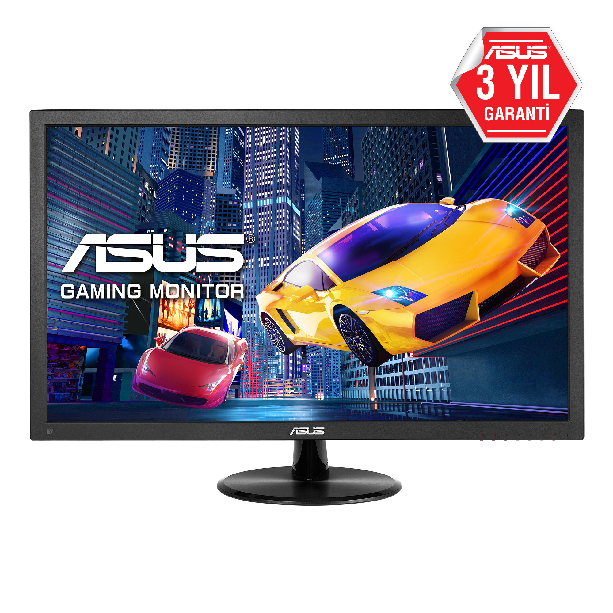 ASUS VP248QG 24" FullHD 1ms 75hz HDMI DSub DP MM VESA Pivot Gaming LED Monitör
