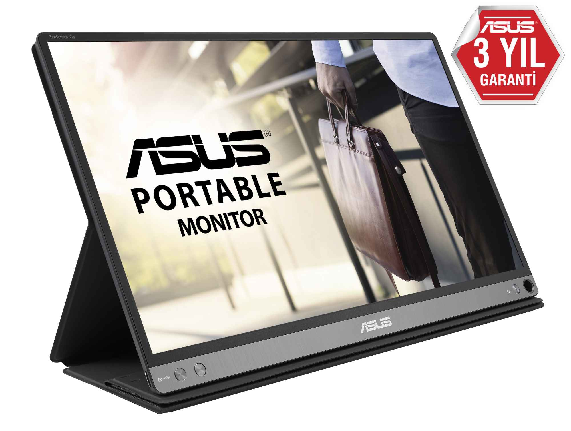 ASUS MB16AP 15.6" 5ms Monitör Gri