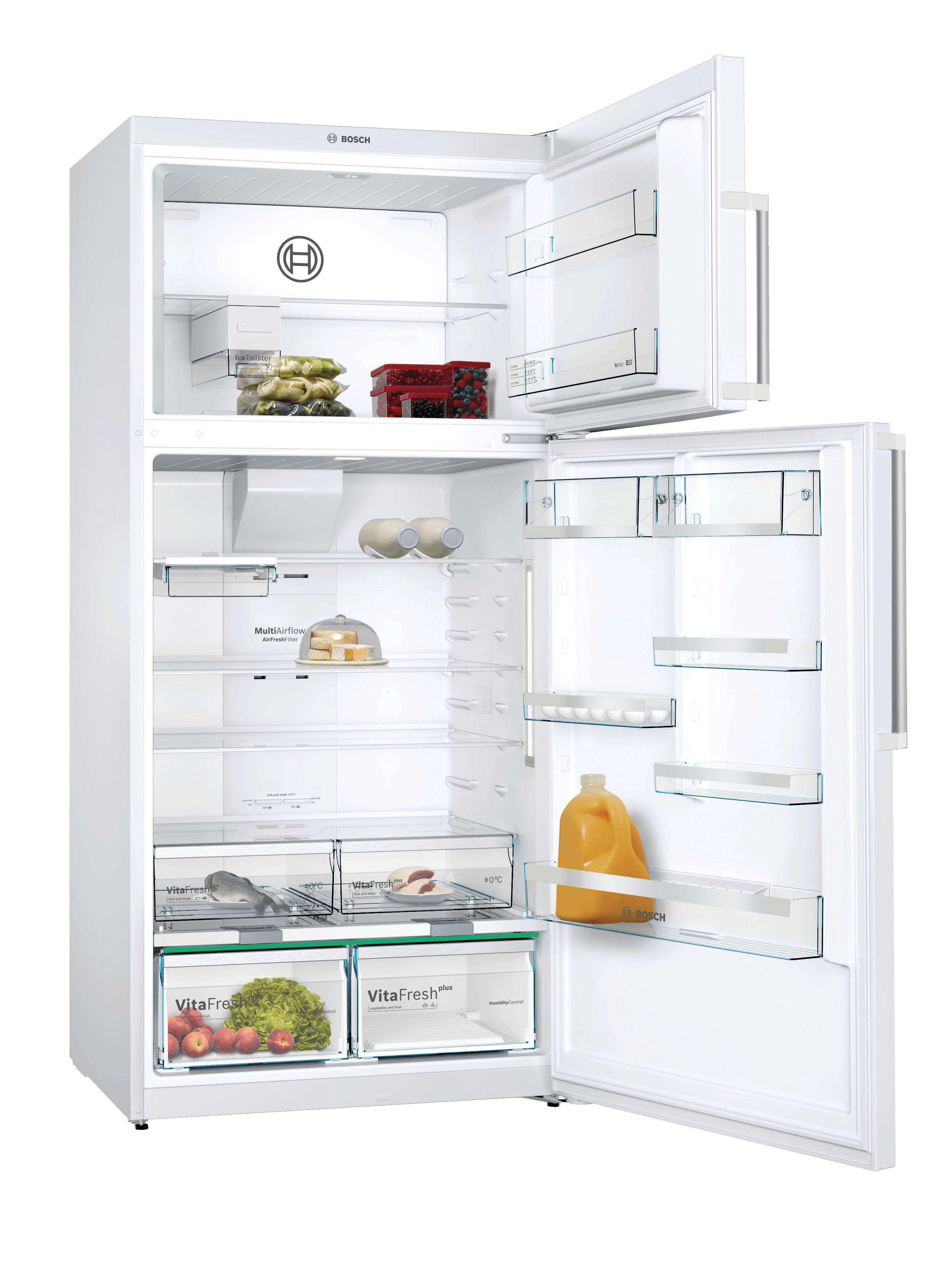 BOSCH KDN86AWF0N F Enerji Sınıfı 641L Buzdolabı Beyaz