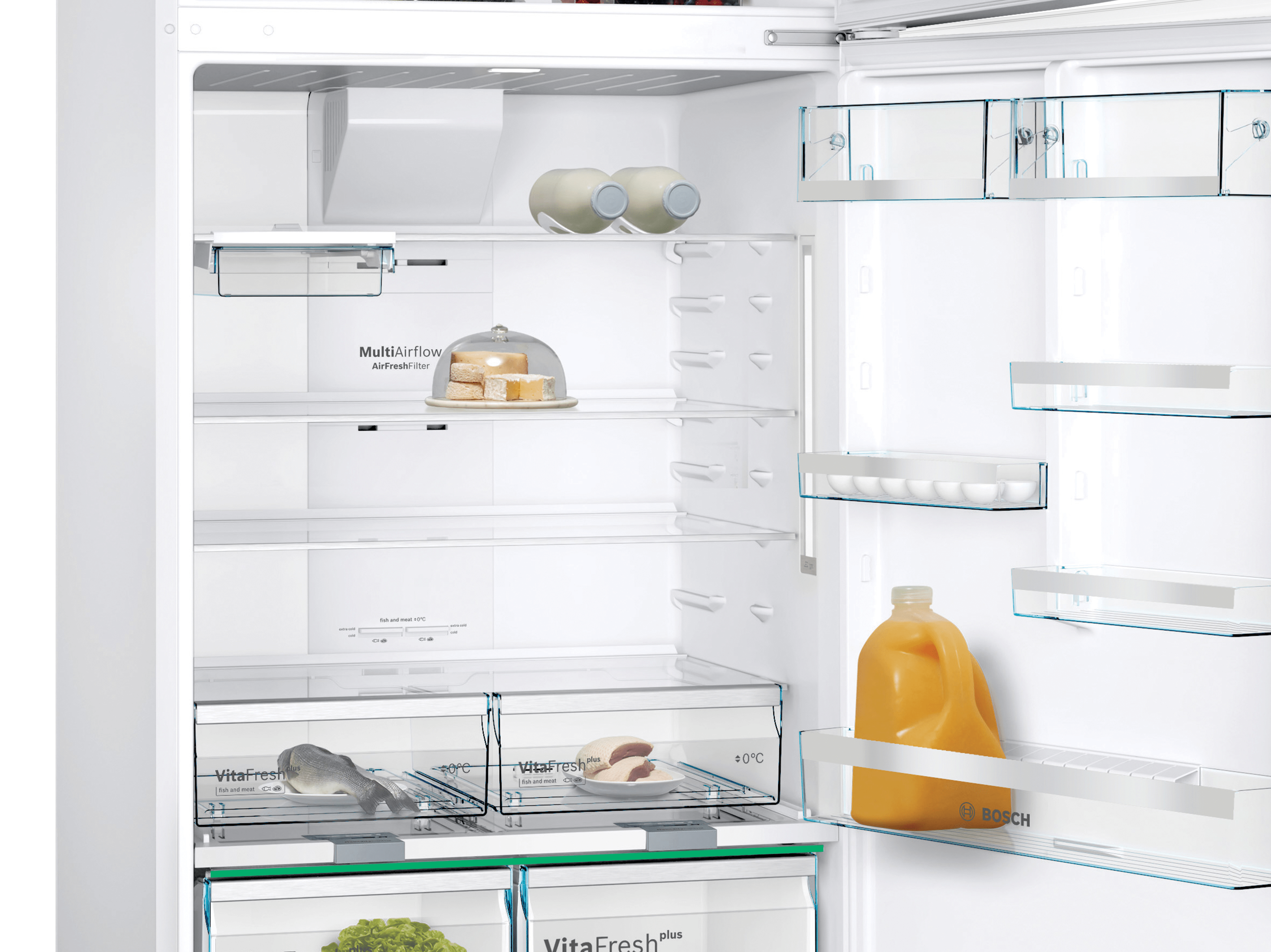 BOSCH KDN86AWF0N F Enerji Sınıfı 641L Buzdolabı Beyaz