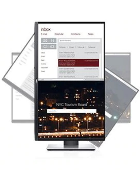 DELL 21.5'' 1920x1080, 5ms, HMI, DP, Siyah Led Monitör