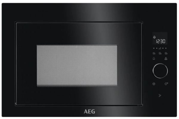 Microondas integrable - AEG MBE2657SEB, 900W, 26 l, 3 programas, Descongelación, Negro